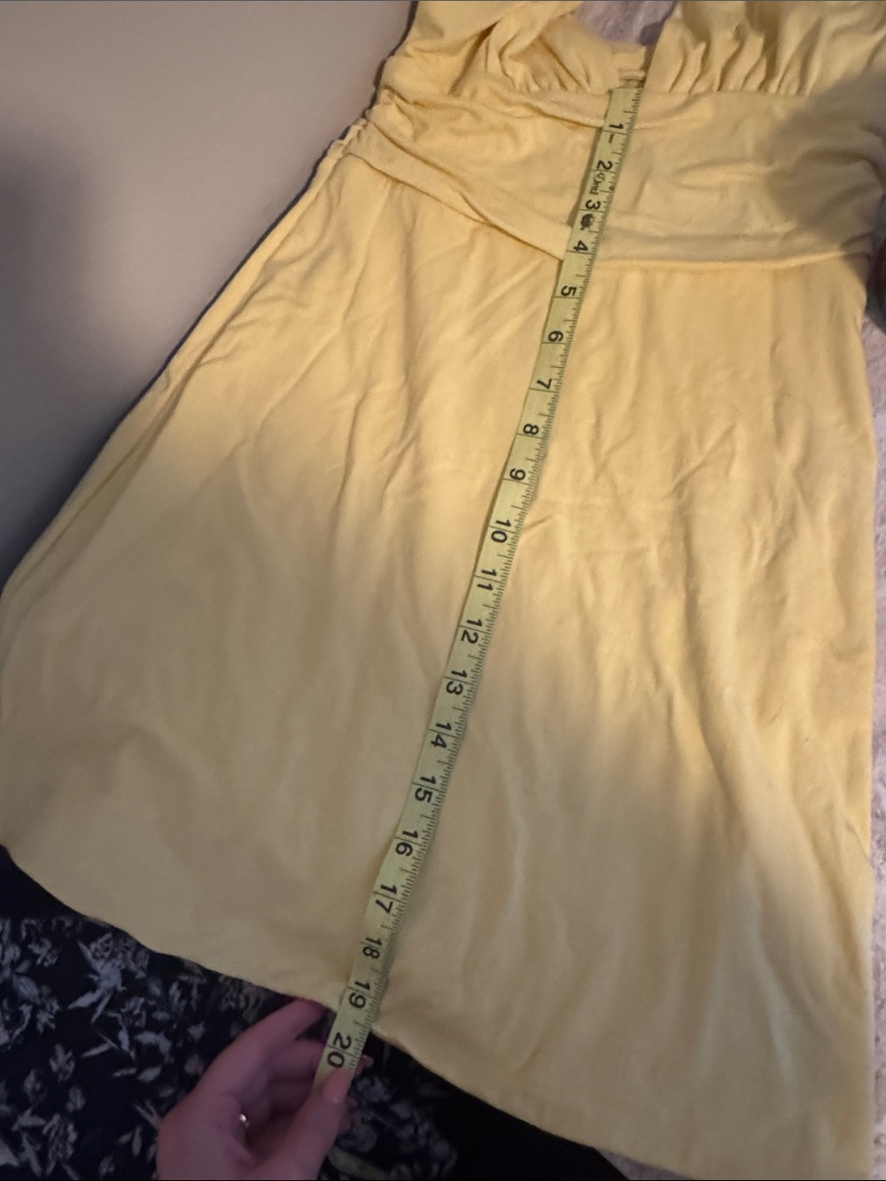 Oh Polly Leya Yellow Mini Dress - Picture 7 of 8